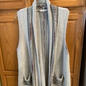 Very soft long vest